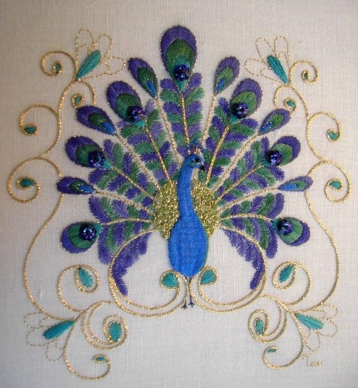 1000+ images about Peacocks - Needlework on Pinterest | Cross stitch ...